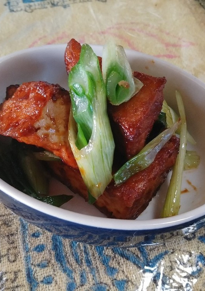 厚揚げBBQスペアリブ風(簡単)-レシピのメイン写真