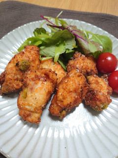 梅肉と豆腐の落とし揚げ-レシピのメイン写真