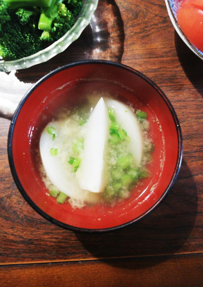かぶの柚味噌汁-レシピのメイン写真