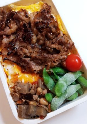 お弁当(1/15)プルコギ丼-レシピのメイン写真