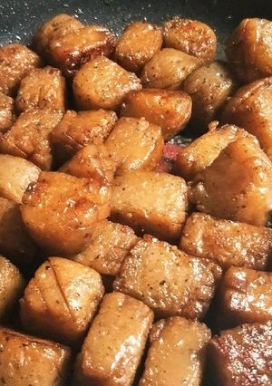 牛脂か(゜ロ゜)！満足こんにゃくステーキ-レシピのメイン写真