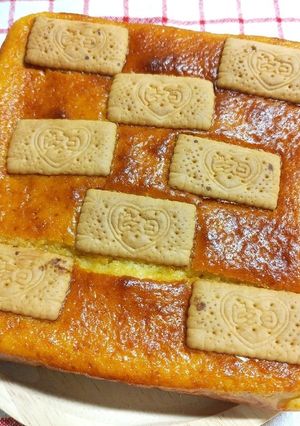 ビスコ♡レモンとヨーグルトのケーキ-レシピのメイン写真