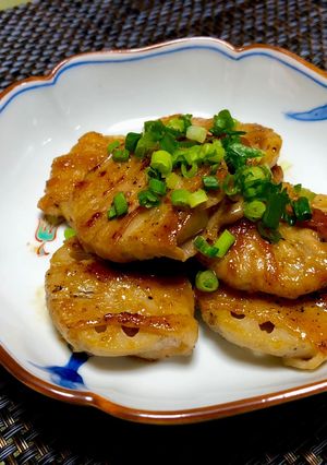 蓮根の豚肉巻〜チリソース甘辛照り焼き-レシピのメイン写真