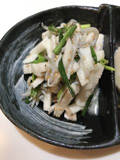 山芋とシラスのサラダ-レシピのメイン写真