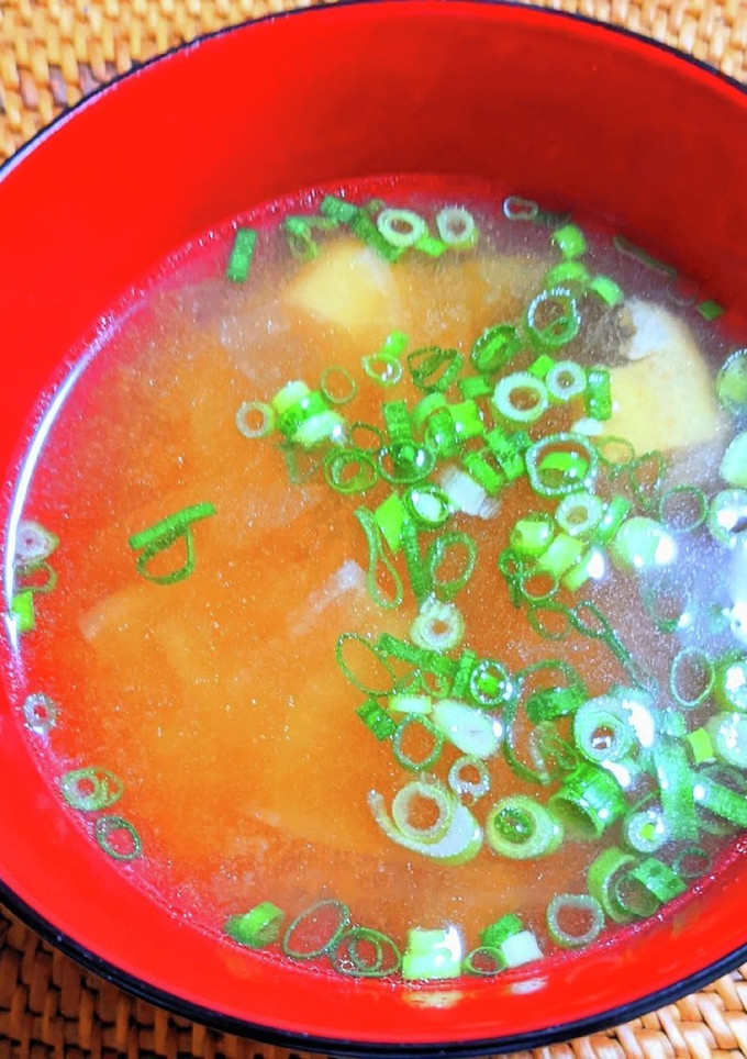 大根と油揚げ・長ネギの味噌汁-レシピのメイン写真