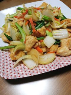 鶏むね肉の中華炒め-レシピのメイン写真