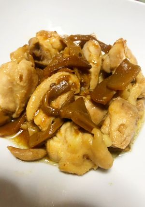 簡単10分★鳥もも肉のメンマ黒酢たまねぎ-レシピのメイン写真
