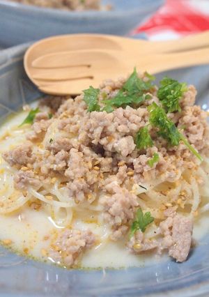 簡単！坦々素麺-レシピのメイン写真