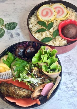 山芋ひじき揚げ 中学生弁当 詰め方-レシピのメイン写真