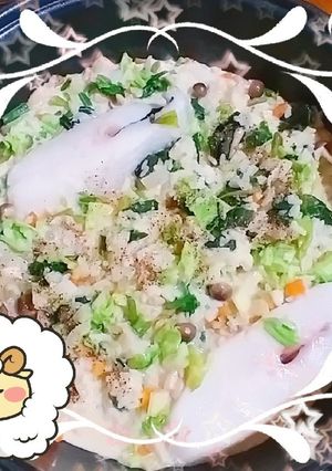 マクロビ☆豆乳リゾット【出稼ぎメシ】-レシピのメイン写真