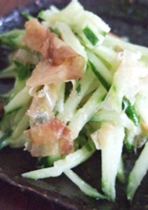 ●キュウリの味噌おかか●-レシピのメイン写真