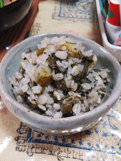 じゃがいもとかぶ菜の炊き込みご飯(簡単)-レシピのメイン写真