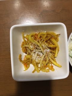 大根の皮で!簡単カレー炒め-レシピのメイン写真