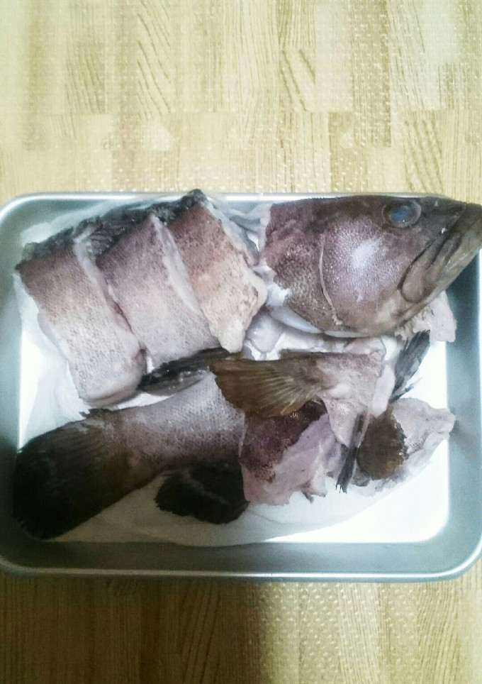 鍋料理に使う【クエ】魚の下処理-レシピのメイン写真