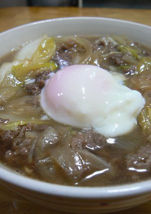 すき焼きあんかけうどん-レシピのメイン写真