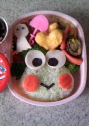 キャラ弁 ケロケロけろっぴ-レシピのメイン写真