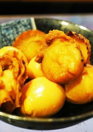 うずらとベビーホタテのピリ辛つまみ-レシピのメイン写真