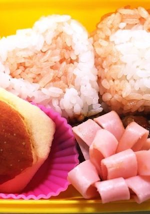 バレンタインに☆ハート弁当-レシピのメイン写真
