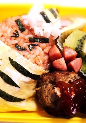 節分☆キャラ弁当☆赤鬼-レシピのメイン写真