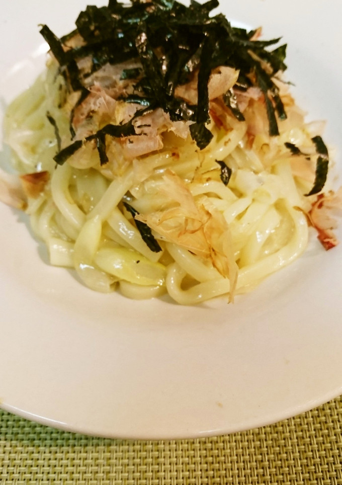 鶏の生姜塩焼きうどん-レシピのメイン写真