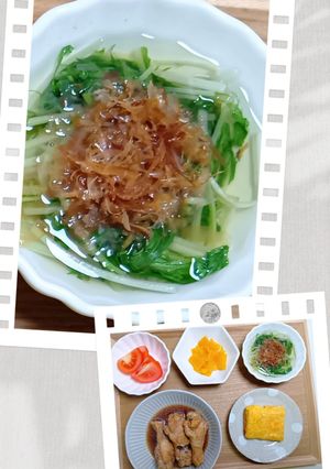 白だしで水菜のサッと煮-レシピのメイン写真