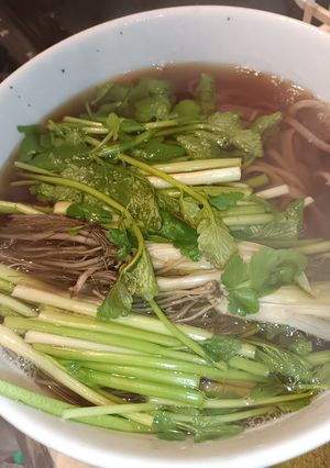 せり蕎麦（根っこ付き）-レシピのメイン写真