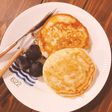 簡単混ぜるだけ米粉のパンケーキ