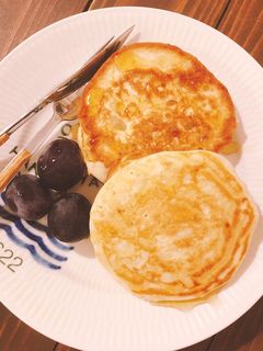 簡単混ぜるだけ米粉のパンケーキ-レシピのメイン写真