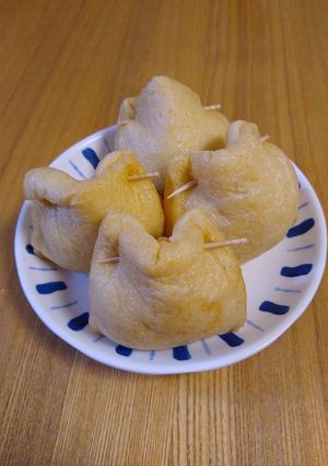 餅入り巾着-レシピのメイン写真