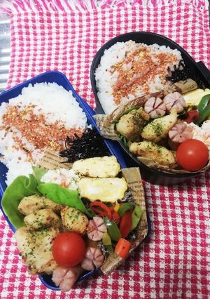 高校男子弁当♡鶏ガラ青のりあげ1/16-レシピのメイン写真