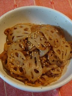 レンコンのキンピラ-レシピのメイン写真
