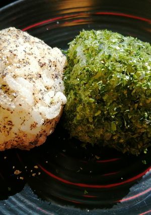青のり・黒胡麻きな粉おはぎ-レシピのメイン写真