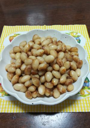 虎豆の煮豆-レシピのメイン写真