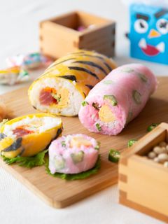 節分に♪恵方巻き風 生春巻き寿司-レシピのメイン写真
