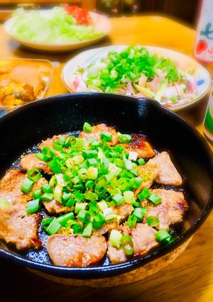 豚タンの味噌漬け焼き288kcal-レシピのメイン写真