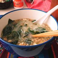 รูปของ 旦那が残した麻婆豆腐で麻婆春雨