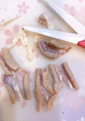 ボイルホルモン下処理の仕方-レシピのメイン写真