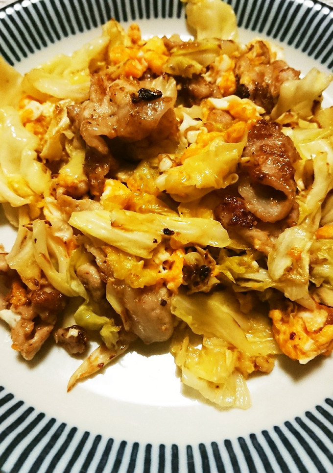 豚とトロ玉キャベツの中華炒め　-レシピのメイン写真