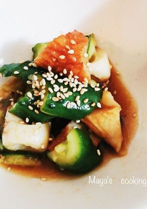 常備菜。きゅうりとちくわのさっぱり漬け-レシピのメイン写真