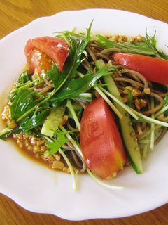 そばの納豆サラダ-レシピのメイン写真