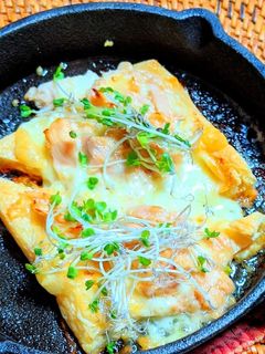 油揚げでツナマヨピザ-レシピのメイン写真