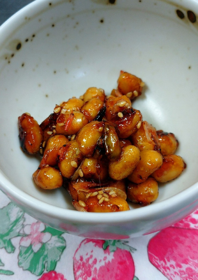 給食を再現、大豆の甘辛炒め。-レシピのメイン写真