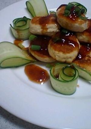 豆腐と鶏のふわふわつくね-レシピのメイン写真