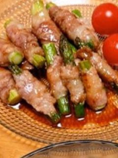 ポン酢でさっぱりアスパラの肉巻き-レシピのメイン写真