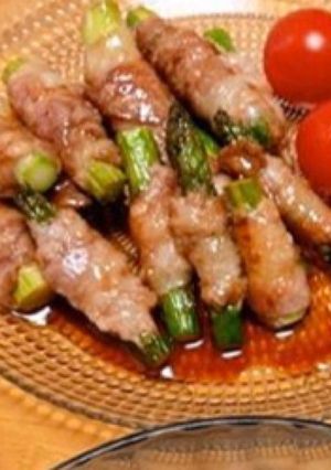 ポン酢でさっぱりアスパラの肉巻き-レシピのメイン写真