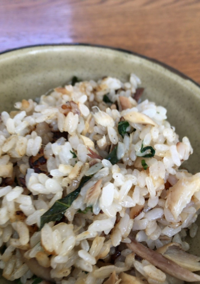 アジとガリの炊き込みご飯-レシピのメイン写真