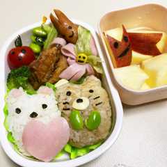 すみっコぐらし弁当-レシピのメイン写真