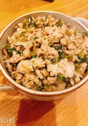 簡単&ヘルシー♪青菜と豆腐のお丼-レシピのメイン写真
