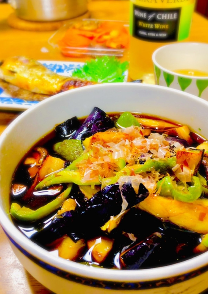 茄子の揚げ浸し251kcal-レシピのメイン写真