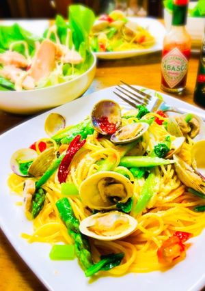 ボンゴレ497kcal-レシピのメイン写真
